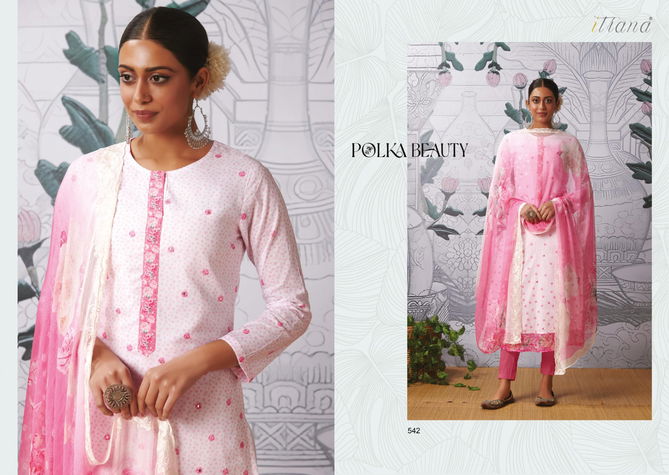 Polka Beauty By Itrana Cotton Salwar Suits Catalog